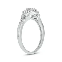 1/2 Carat, Diamonds Shining Bright With Elegance And Grace Ring 14K White Gold