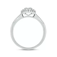 1/2 Carat, Diamonds Shining Bright With Elegance And Grace Ring 14K White Gold