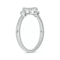 1/4 Carat, Diamonds Floral-inspired elegant Ring 14K Yellow Gold