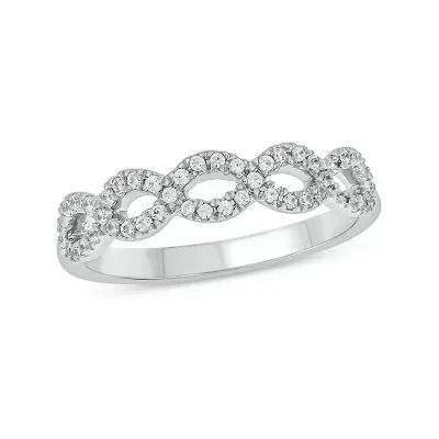 1/4 Carat, Diamonds timeless, durable, and stackable design Ring Sterling Silver