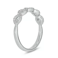 1/4 Carat, Diamonds timeless, durable, and stackable design Ring Sterling Silver