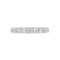 Lab Created 3/ Carat Lab-Grown Diamond Elegant Anniversary Ring Sterling Silver