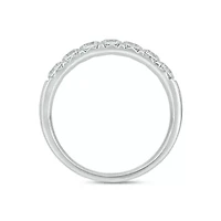 Lab Created 3/ Carat Lab-Grown Diamond Elegant Anniversary Ring Sterling Silver