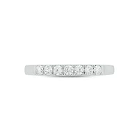 Lab Created 3/ Carat Lab-Grown Diamond Elegant Anniversary Ring Sterling Silver