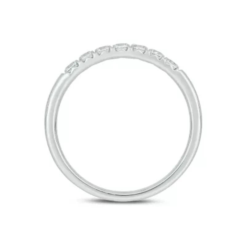 Lab Created 3/ Carat Lab-Grown Diamond Elegant Anniversary Ring Sterling Silver
