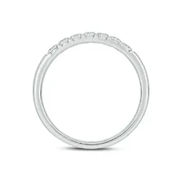Lab Created 3/ Carat Lab-Grown Diamond Elegant Anniversary Ring Sterling Silver