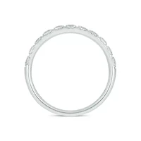 Lab Created 3/ Carat Lab-Grown Diamond Elegant Anniversary Ring Sterling Silver
