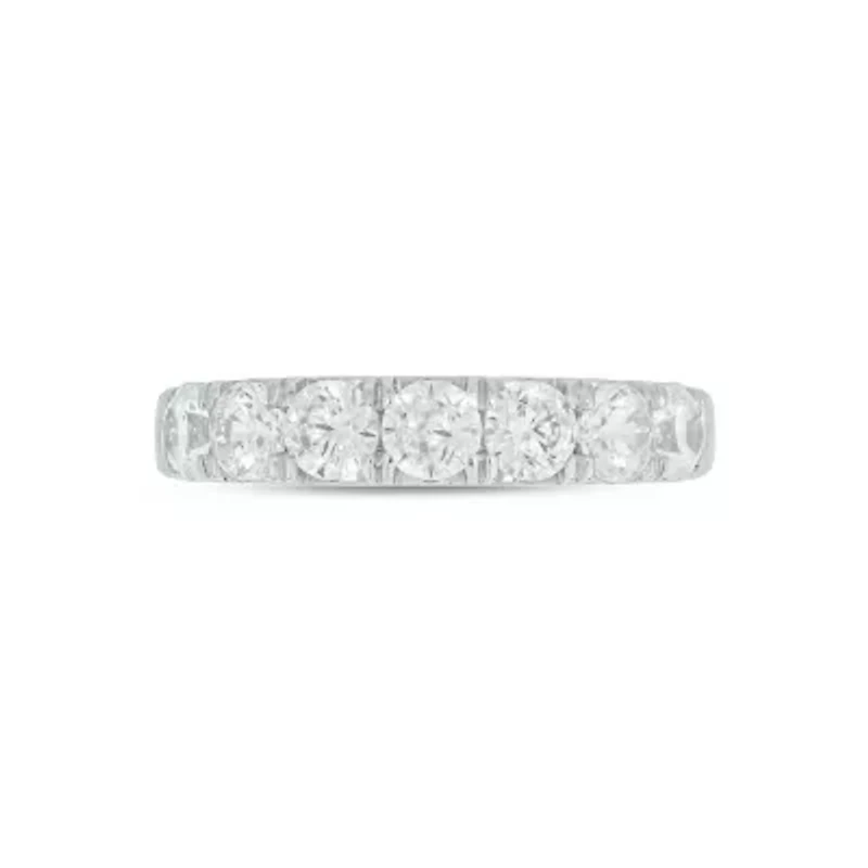 Lab Created 1 1/2 Carat Lab-Grown Diamond Timeless elegance  Anniversary Ring Sterling Silver
