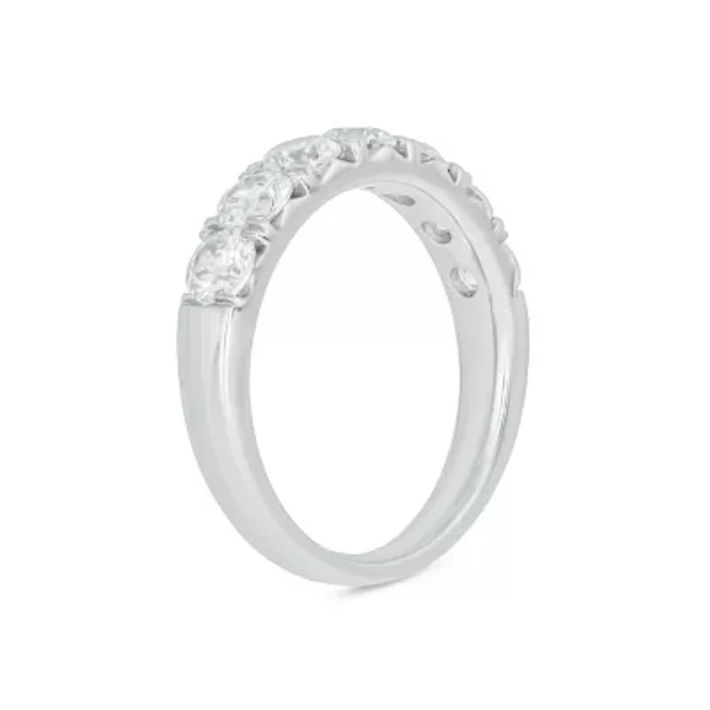 Lab Created 1 1/2 Carat Lab-Grown Diamond Timeless elegance  Anniversary Ring Sterling Silver