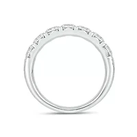 Lab Created 1 1/2 Carat Lab-Grown Diamond Timeless elegance  Anniversary Ring Sterling Silver