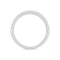 Lab Created 1 Carat Lab-Grown Diamond Bold Square Halo Bridal Set Sterling Silver