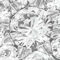 Lab Created 1 Carat Lab-Grown Diamond Oval Halo Center Bridal Set Sterling Silver