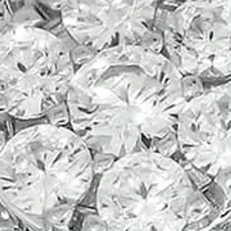 Lab Created 1 Carat Lab-Grown Diamond Radiant Round Cluster Bridal Set Sterling Silver