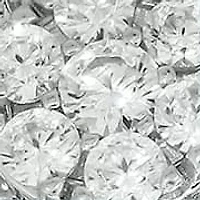 Lab Created 1 Carat Lab-Grown Diamond Radiant Round Cluster Bridal Set Sterling Silver