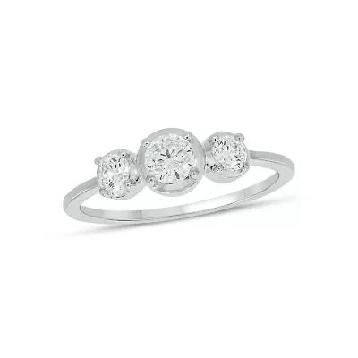 Lab Created 1/2 Carat Lab-Grown Diamond Timeless Fashion Ring 10K Yellow Gold
