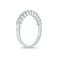 Lab Created 1/2 Carat Lab-Grown Diamond Sparkle Elegant Anniversary Ring 10K Yellow Gold