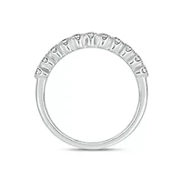Lab Created 1/2 Carat Lab-Grown Diamond Sparkle Elegant Anniversary Ring 10K Yellow Gold