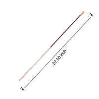 Lab Created 1.50 ct. t.w. Created Ruby Paperclip Tenis Bracelet in Sterling Silver