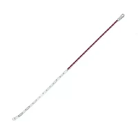 Lab Created 1.50 ct. t.w. Created Ruby Paperclip Tenis Bracelet in Sterling Silver