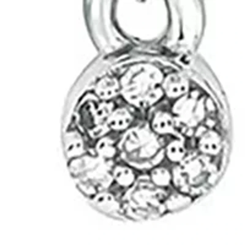 1/10 ct. t.w. Diamond Dangle Earring in Sterling Silver