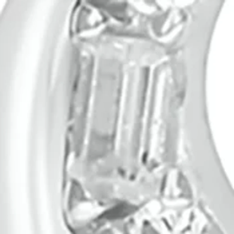 1/6 ct. t.w. Diamond Dangle Earrings in Sterling Silver