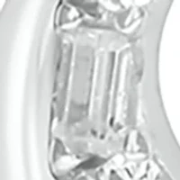 1/6 ct. t.w. Diamond Dangle Earrings in Sterling Silver
