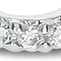 1/6 ct. t.w. Diamond Dangle Earrings in Sterling Silver