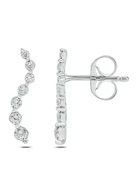 1/4 ct. t.w. Diamond Fashion Earring In 14K White Gold