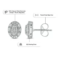 1/4 ct. t.w. Diamond Fashion Earring In Sterling Silver