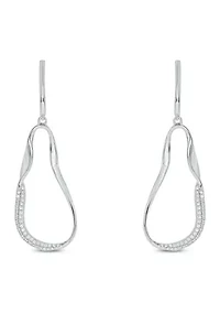 1/3 ct. t.w. Diamond Fashion Earring In Sterling Silver