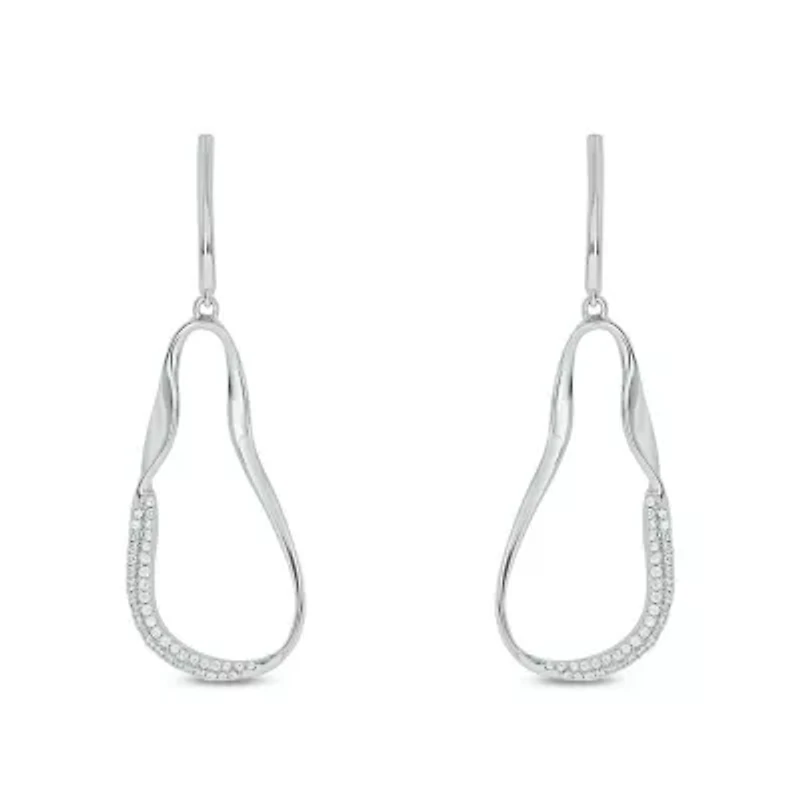 1/3 ct. t.w. Diamond Fashion Earring In Sterling Silver