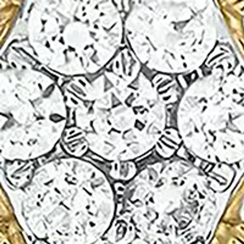 1/2 ct. t.w. Diamond Stud Earring In 10K Yellow Gold