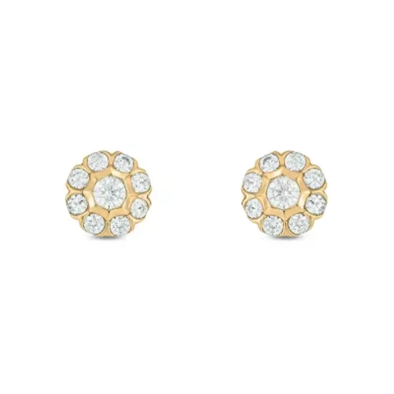 1/2 ct. t.w. Diamond Stud Earring In 10K Yellow Gold
