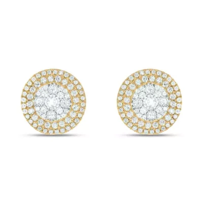 1.0 ct. t.w. Diamond Stud Earring In 10K Yellow Gold