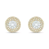 1.0 ct. t.w. Diamond Stud Earring In 10K Yellow Gold