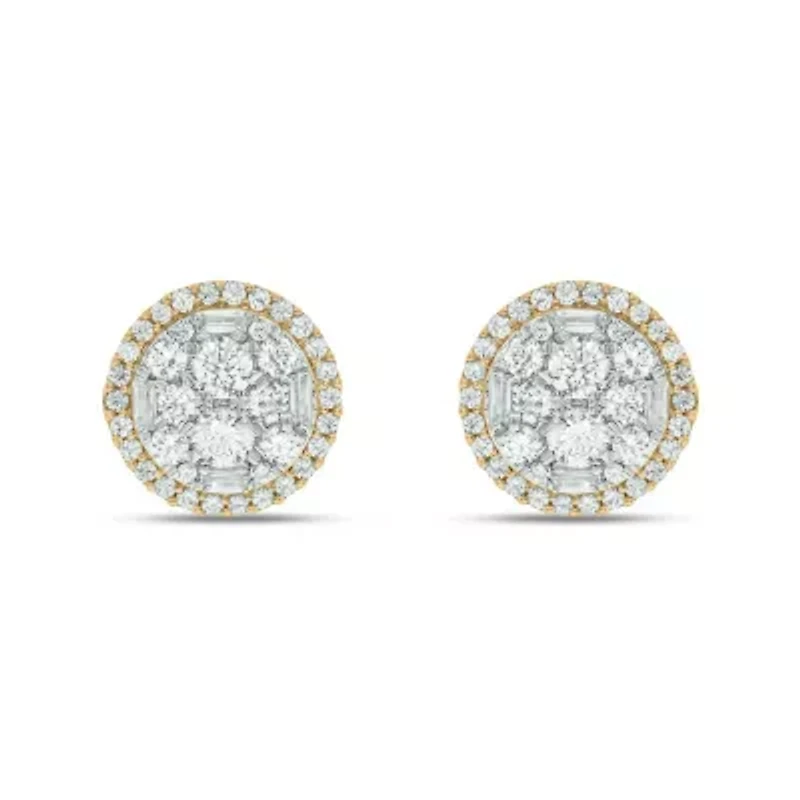 1.0 ct. t.w. Diamond Stud Earring In 10K Yellow Gold