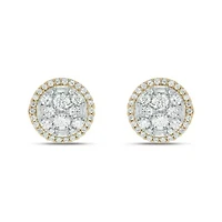 1.0 ct. t.w. Diamond Stud Earring In 10K Yellow Gold