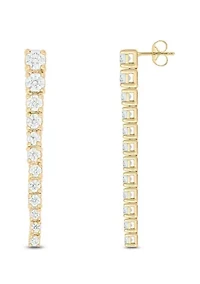 1.0 ct. t.w. Diamond Dangle Earring In 14K Yellow Gold