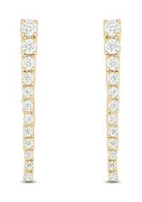 1.0 ct. t.w. Diamond Dangle Earring In 14K Yellow Gold