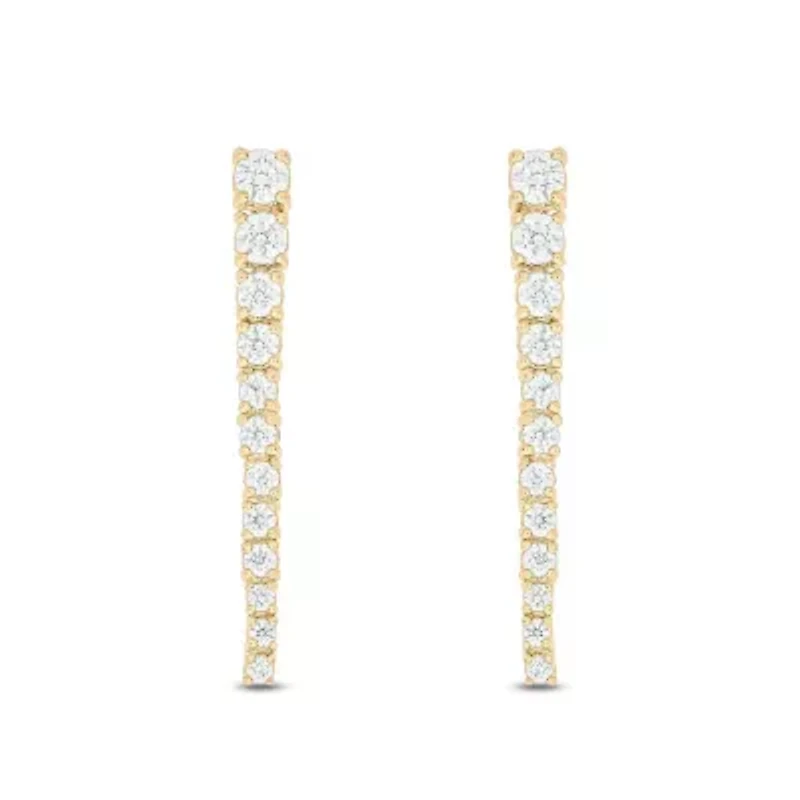 1.0 ct. t.w. Diamond Dangle Earring In 14K Yellow Gold