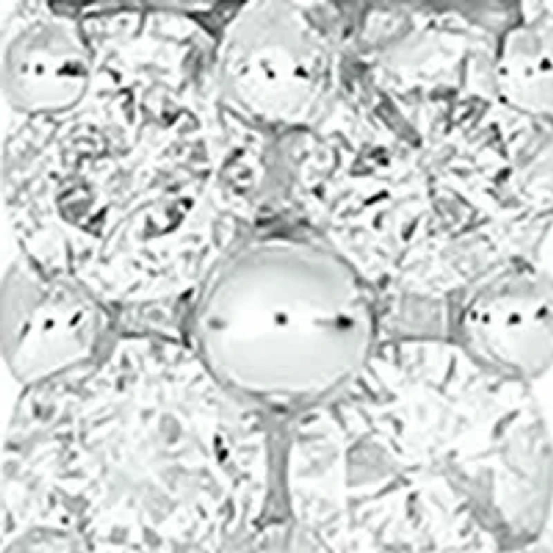 1/2 ct. t.w. Diamond Hoop Earring in Sterling Silver
