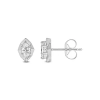 Lab Created 3/8 Carat Lab-Grown Diamond Stud Earrings