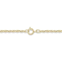 1/6 ct. t.w. Diamond Heart Necklace In 10K Yellow Gold