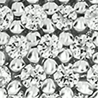 1/4 ct. t.w. Diamond Triangle Pendant Necklace in Sterling Silver
