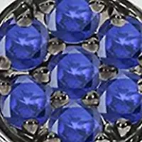Lab Created 1/4 ct. t.w. Diamond Evil Eye Necklace In Sterling Silver