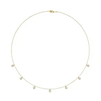 1/4 ct.t.w  Diamond Tikli FashionPendant Necklace in 14K Yellow Gold