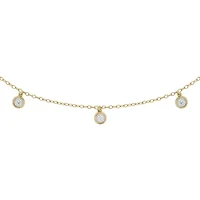 1/4 ct.t.w  Diamond Tikli FashionPendant Necklace in 14K Yellow Gold