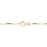 1/3 ct. t.w. Diamond Paper Clip With Heart Styled Necklace In Sterling Silver