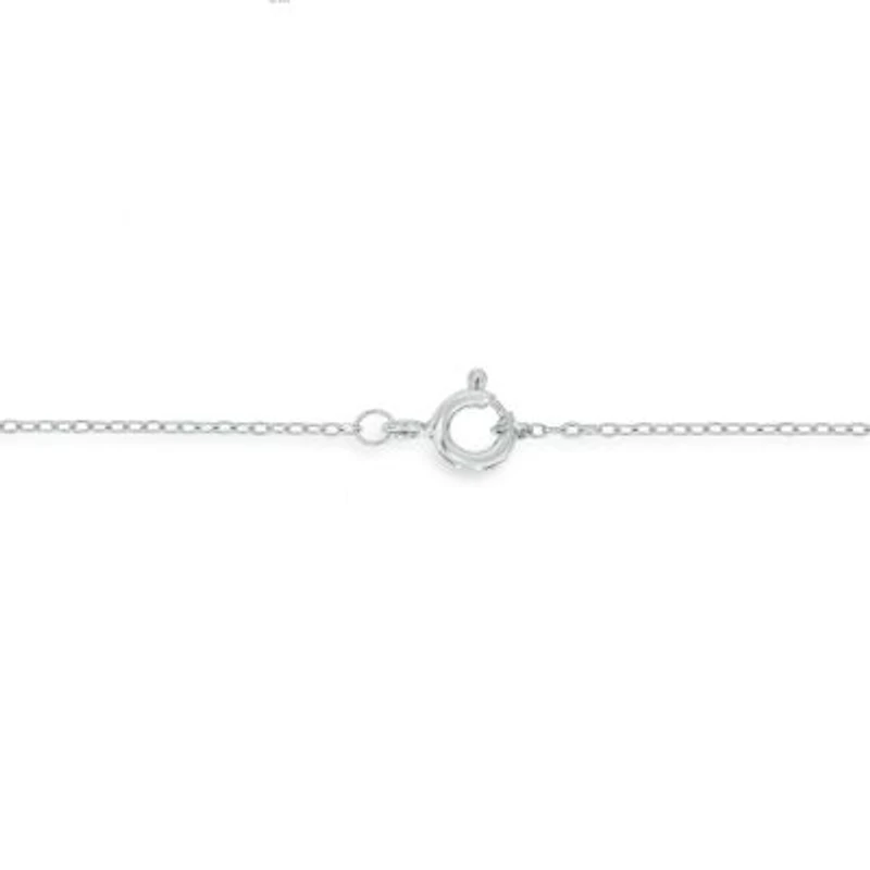 Lab Created 1/3 ct. t.w. Lab Grown Diamond Solitaire Necklace in Sterling Silver