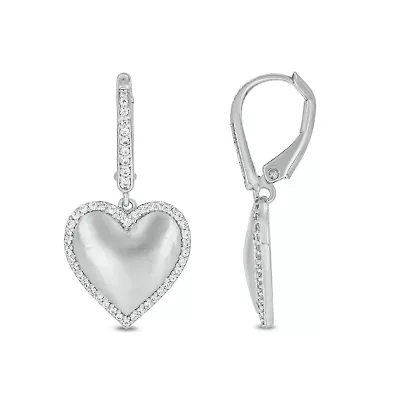 1/5 carat, Diamond Cross Pendant in sterling silver
